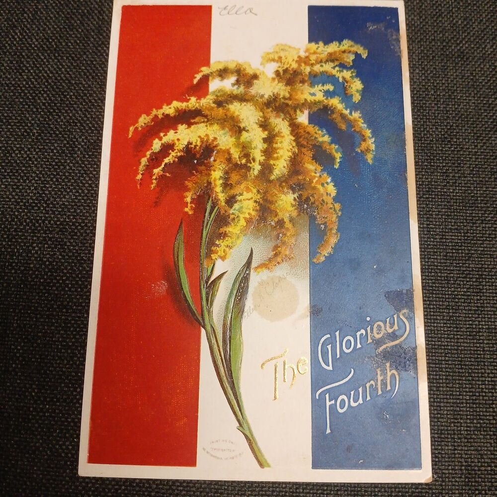 1912 Postcard GLORIOUS FOURTH  Clapsaddle USA
